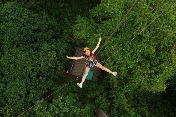 Chiang Mai Zip Line Experience - Fourteen ziplines through the trees
