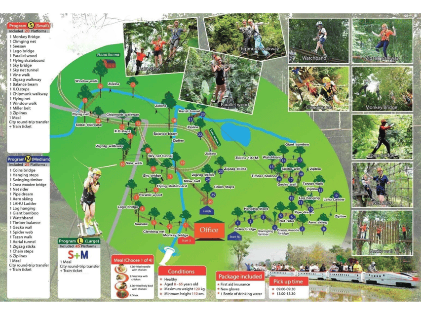 Chiang Mai: Zipline adventure with lunch & city hotel pickup - Should you book this zipline and ropes course?