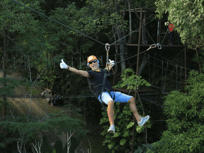 Chiang Mai: Zipline adventure with lunch & city hotel pickup - Choosing between the five track options