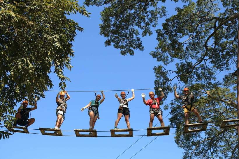 Chiang Mai: Zipline & High Rope Park with Lunch & Transfer - Flying above Mae Rim’s jungle