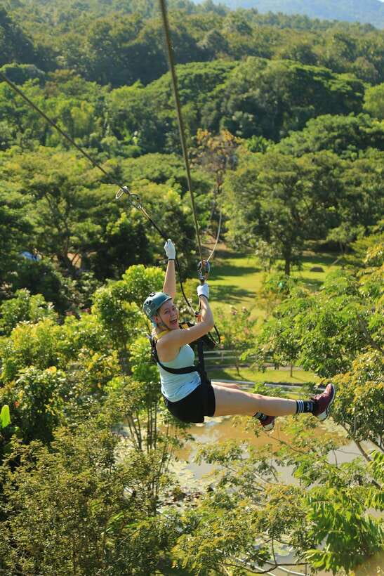 Chiang Mai: Zipline & High Rope Park with Lunch & Transfer - Lunch, animals, and the tiny train