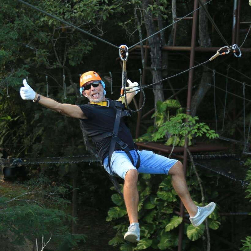 Chiang Mai: Zipline & High Rope Park with Lunch & Transfer - The four-hour schedule and shared van