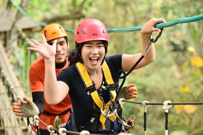 Chiang Mai Zipline White Water Rafting and Elephant Sanctuary - Two hours with elephants at the sanctuary