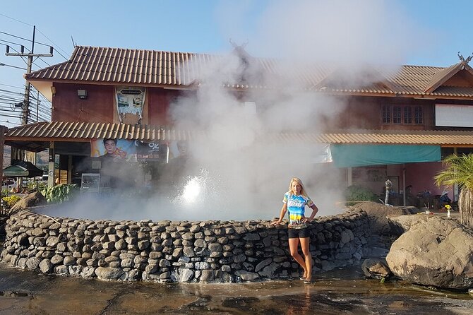 Chiang Rai Tour: Hot Spring,White Temple, Golden Triangle, Yao - Sop Ruak offers the classic three-country view