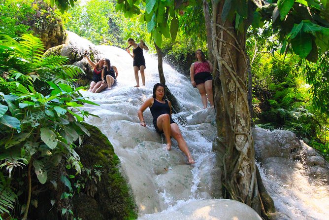 Climb Sticky Waterfall Like a Spiderman - Arriving at the Sticky Limestone