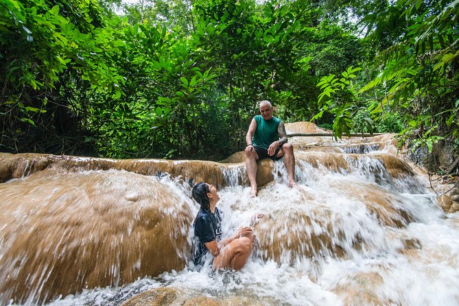 Climb Sticky Waterfall Like a Spiderman - A Local Thai Meal After the Water
