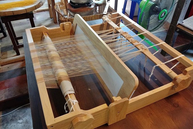 Completed Thai Silk Class Experience - Spinning silk thread by hand