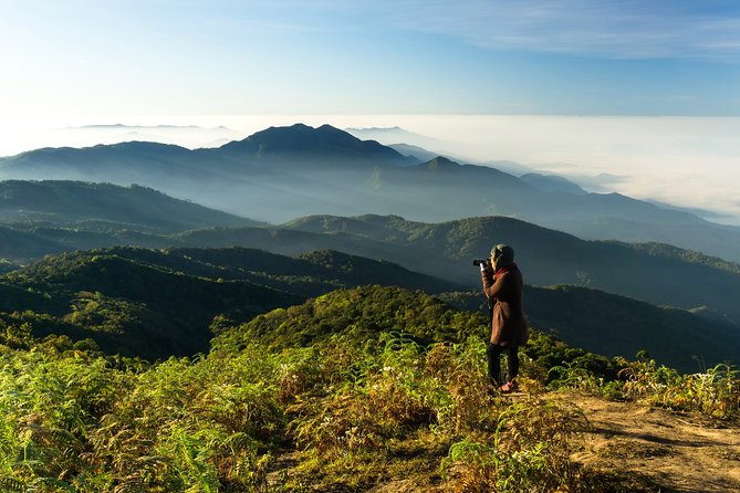 Doi Inthanon National Park - Thailand's Highest Peak - Reaching the summit shrine of Chao Inthawitchayanon