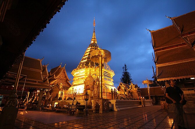 Doi Suthep and Wat Umong Night Tour From Chiang Mai - Temple etiquette and practical comfort