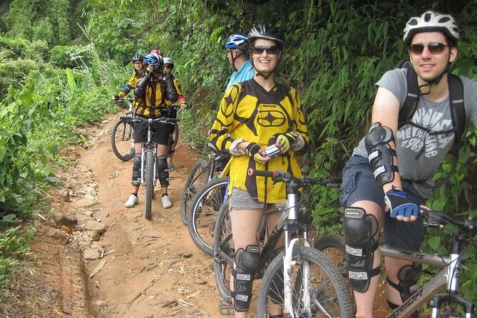 Doi Suthep National Park To Chiang Mai Beginner Downhill Mountain Biking - Riding through Doi Suthep National Park