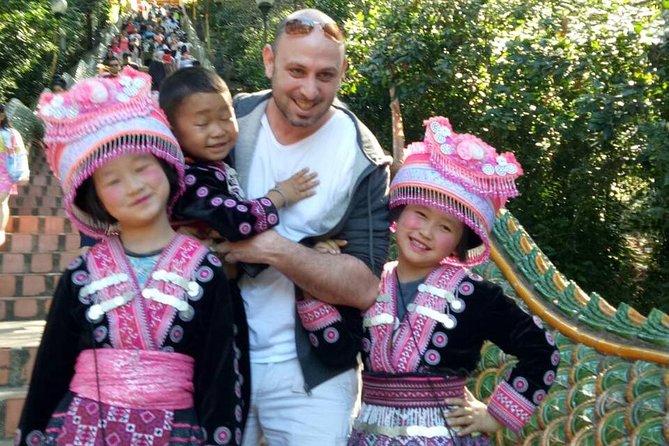 Doi Suthep Temple and Bau Thong Waterfalls Private Tour - The Karen Long Neck Village Question