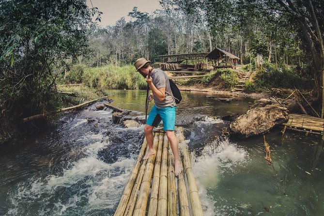 Elephant Sightings , Bamboo Rafting Through The Jungle, Swimming In a Waterfall - Who will enjoy this day most