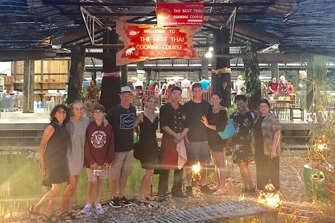 Evening Cooking Class in Organic Farm with Local Market Tour - Eating the meal you prepared