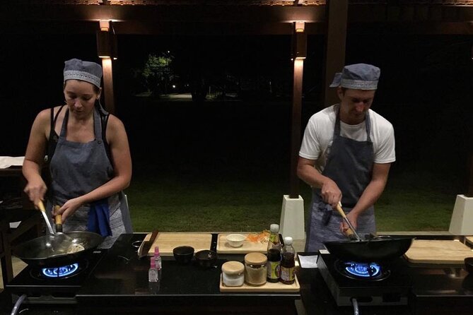 Evening Cooking Class in Traditional Pavilion with Beautiful Garden - Chiang Mai - Sharing the meal you cooked