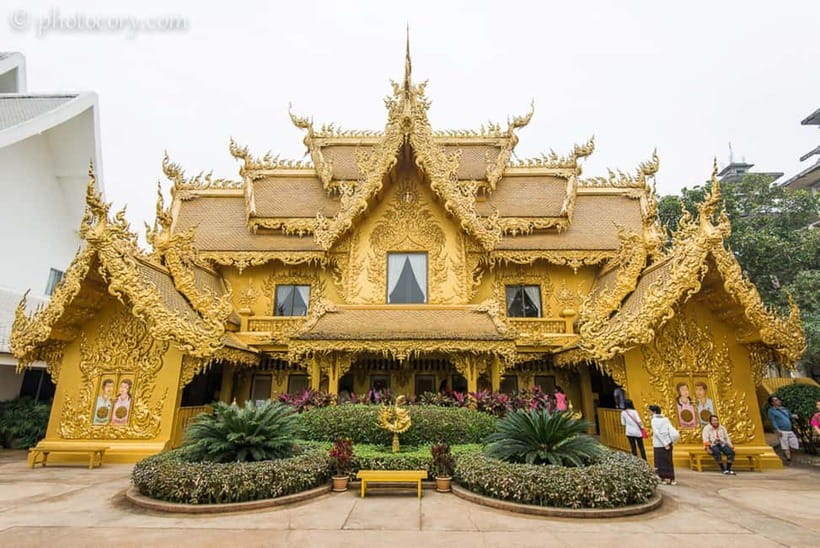 From Chiang Mai : 3 Temples & Golden Triangle with Lunch - The Black House, where art gets uncomfortable