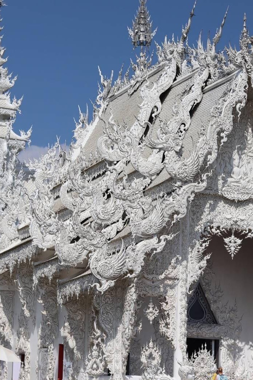From Chiang Mai: Day Trip Chiang Rai White, Blue, Red Temple - Huay Pla Kang, the hilltop Red Temple
