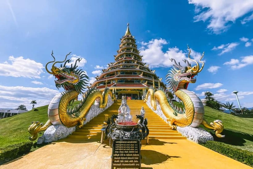 From Chiang Mai: White Temple, Blue Temple & Black House - Three Chiang Rai art worlds in one long day