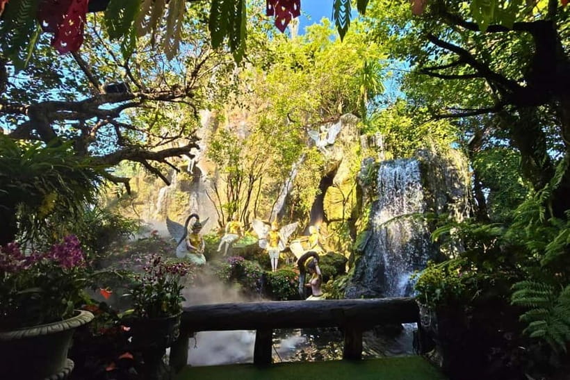From Chiang Mai: White Temple, Blue Temple & Black House - Mae Kachan Hot Spring gives the road a useful pause