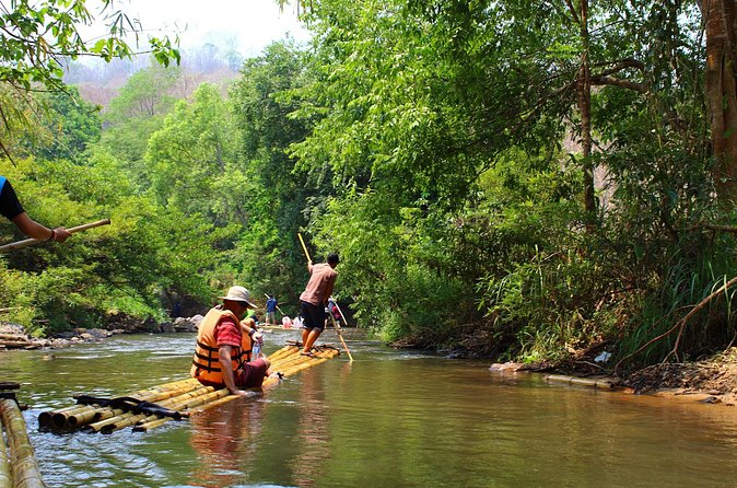 Full Day Chauffeur Driven Tuk Tuk Adventure in Chiang Mai including rafting - Bamboo rafting on the local river