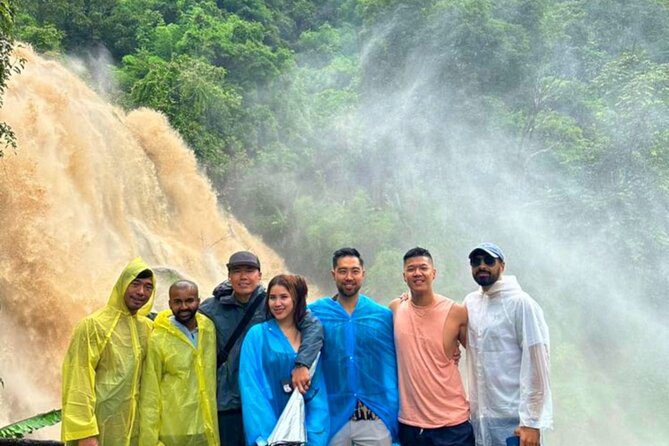 Full-Day Doi Inthanon National Park Tour with Trek and Pagodas - Wachirathan Falls brings the drama