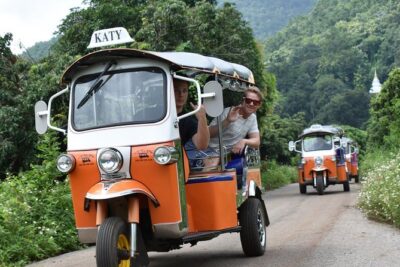 Full-Day Guided Tuk Tuk Chiang Mai Adventure and Rafting