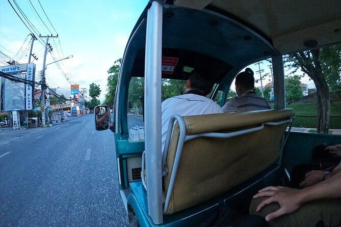 Guided Chiang Mai City Night Tour by EV Tram - Three Kings Monument sets the story in motion