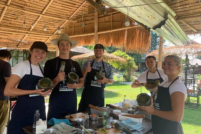 Half Day Chiang Mai Cooking Class and Market Taste Tour - Choosing five dishes from a broad Thai menu