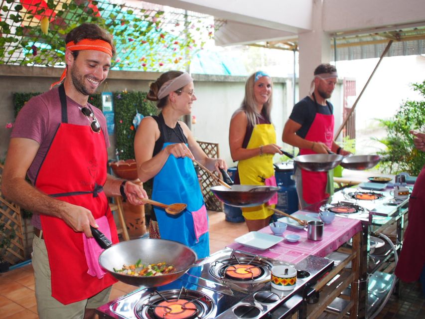 Half-Day Cooking Class with Market Tour - Choosing your menu before the cooking begins