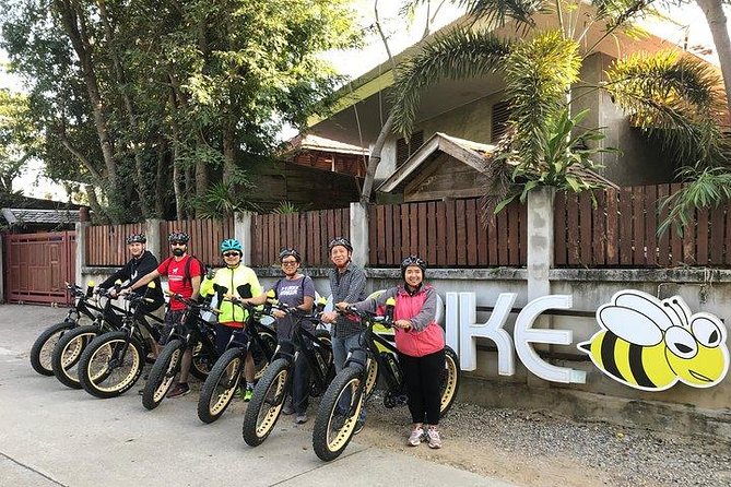 Half-day E-bike Nam Phrae (hilly, fully paved roads, GUIDED) - Lunch, snacks, and the value of the price