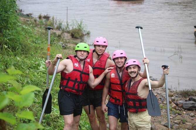 Half Day Elephant care and Whitewater Rafting Adventure - Taking on 5 kilometers of the Mae Taeng River