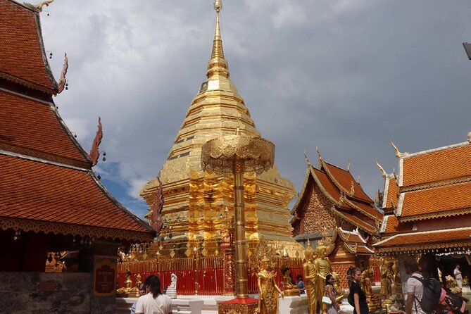 Half Day Morning Wat Pha Lat & Wat Phra That Doi Suthep Tour - Wat Phra That Doi Suthep and the 306-step climb