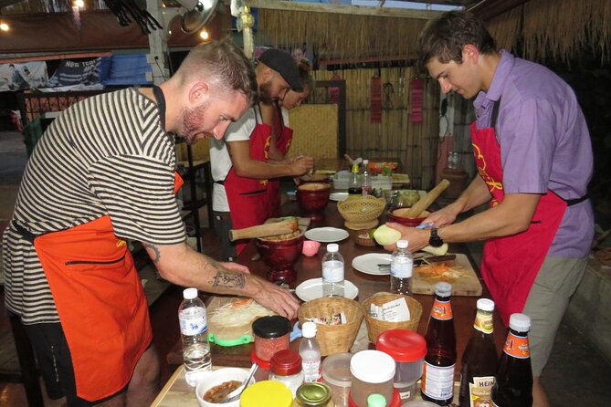 Half-Day Thai Cooking Class and Market Tour From Chiang Mai - Your own station in an open-air kitchen
