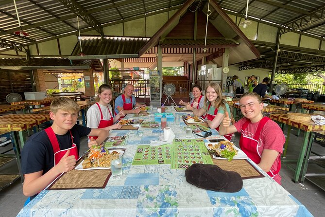 Half-Day Thai Cooking Class at Organic Farm in Chiang Mai - Three courses and a very full stomach