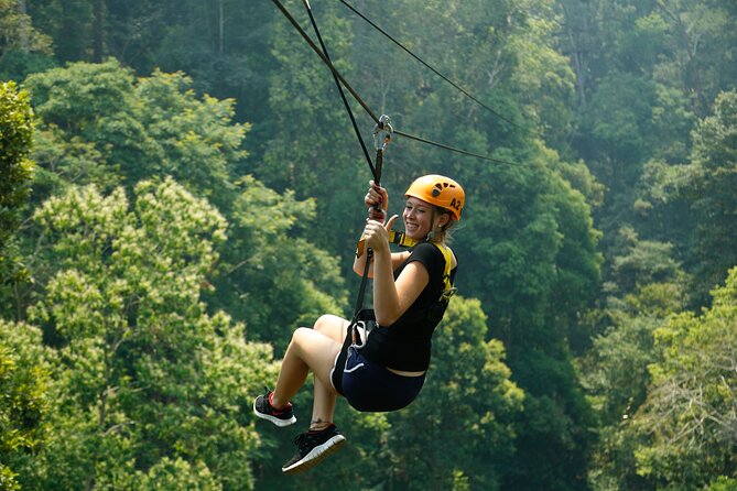 Jungle Flight Zipline Roller Coaster - Guides, safety, and the pace of the course