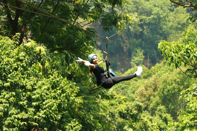 Kingkong Smile Zipline Adventure Tour From Chiang Mai - Views from the jungle, valleys, and village country