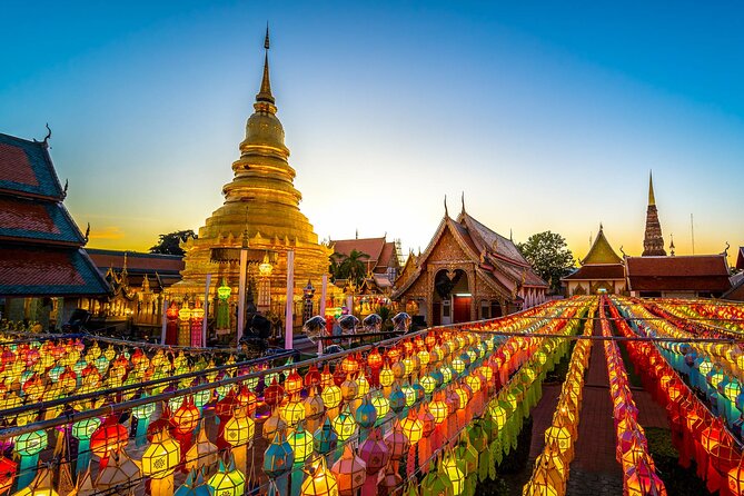 Lamphun and Lampang City Temples Small Group Tour – Full Day - Wat Chamthewi and its 60 Buddha figures