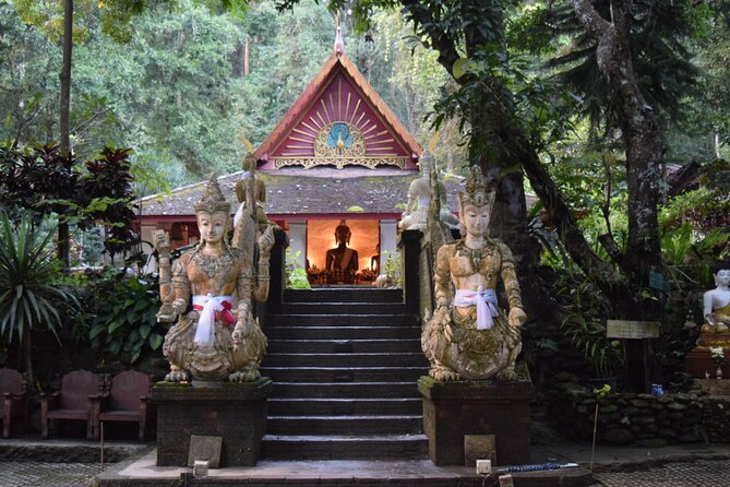 One Day Tour Doi Suthep Temple, Palad Temple, Orchid Farm, Longneck hill tribe village (Private tour) - Khao Soi makes lunch part of the experience