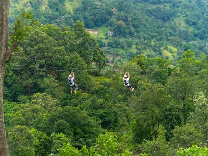Pai: Jungle Ziplining Adventure with 16 Platforms - The 550-meter ride is the main event