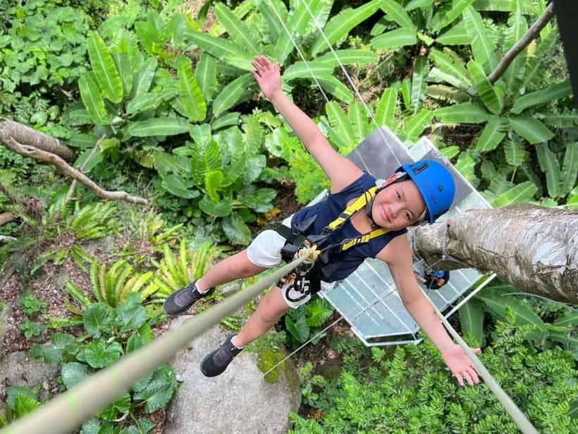 Phuket: Skyline Flying Zipline by the Sea Experience - Flying above Kamala instead of staying on the beach