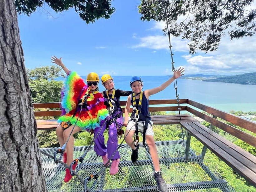 Phuket: Skyline Flying Zipline by the Sea Experience - Safety, guides, and the pace of the course