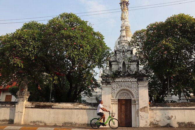 Private Chiang Mai Half-Day Bike Tour - Three Kings Monument and Wat Chedi Luang