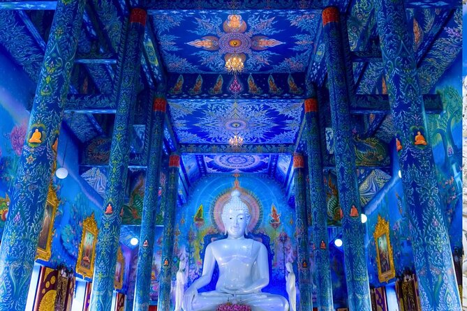 Private Chiang Rai Day Trip with Golden Triangle from Chiang Mai - Wat Rong Suea Ten, the Blue Temple