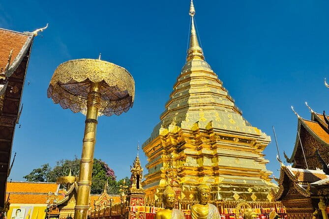 Private Doi Suthep Temple Handicraft Center and Sticky Waterfall - Key points at a glance