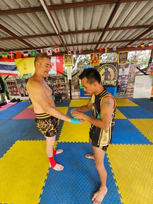 Private Muay Thai Class in Pai with a Muay Femur Master - How the private session unfolds