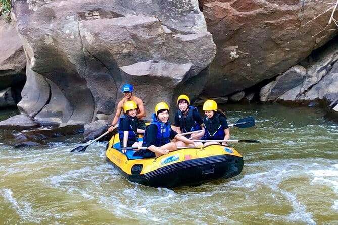 Safety whitewater rafting in Chiangmai by Khampan Rafting - The elephant sanctuary view is a major bonus