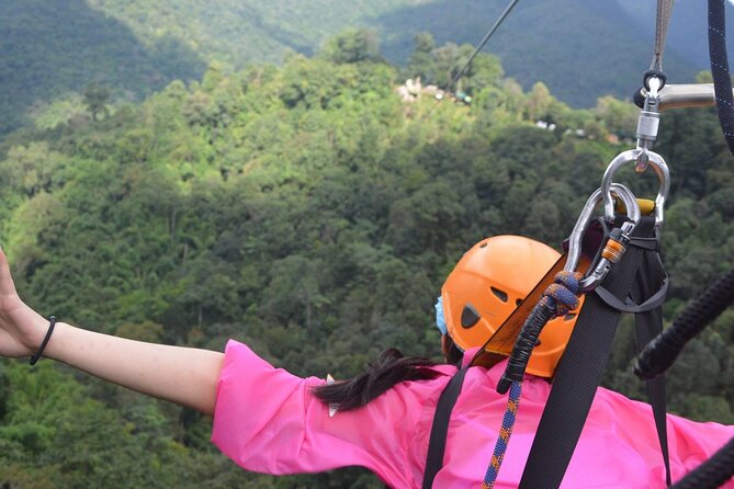 Skyline Jungle Luge - What the 20-platform zipline course feels like