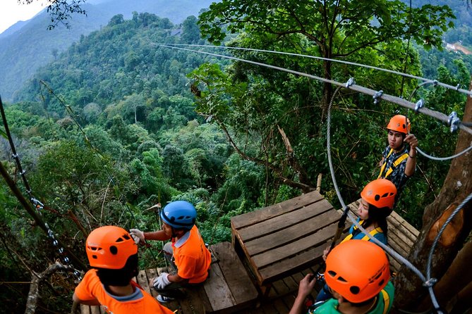 Skyline Jungle Zipline Adventure – Chiang Mai - Reaching the 38 platforms