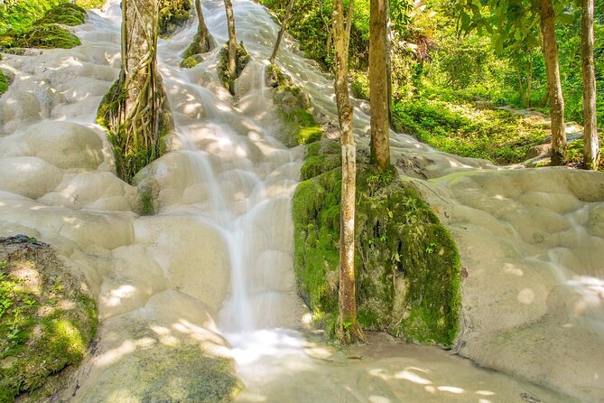 Sticky Waterfall Chiang Mai and Mae Ngat Boat Tour - Climbing Bua Thong’s Sticky Waterfalls