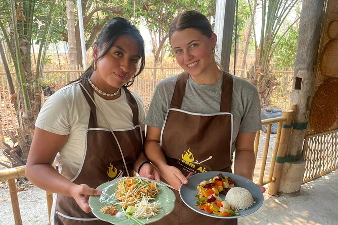 Team Aim Thai Cooking School (#1 Cooking Class in Chiang Mai) - Four dishes, curry paste, and mango sticky rice