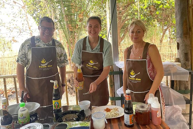 Team Aim Thai Cooking School (#1 Cooking Class in Chiang Mai) - An open-air kitchen with real participation